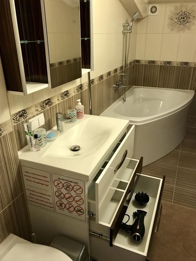 Panoramic View Top Floor Apartment In The City Center Mukačevo Esterno foto
